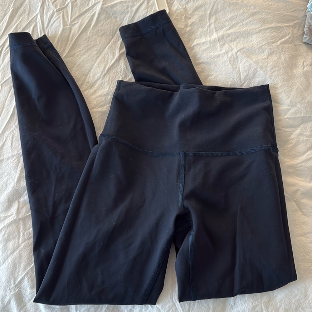 Lululemon wunder train leggings true navy